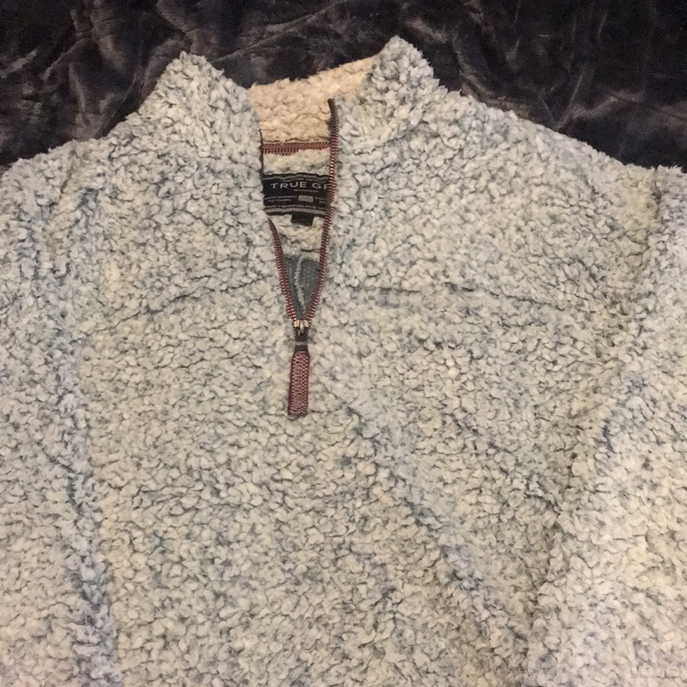 Men’s True Grit fleece half zip